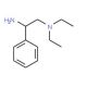N-(2-amino-2-phenylethyl)-N,N-diethylamine (CAS 31788-87-1) - chemical structure image