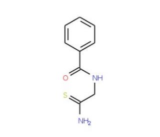 N-(2-amino-2-thioxoethyl)benzamide (CAS 55443-42-0) - chemical structure image