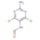 N-(2-Amino-4,6-dichloro-5-pyrimidinyl)formamide (CAS 171887-03-9) - chemical structure image