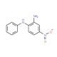 N-(2-amino-4-nitrophenyl)-N-phenylamine (CAS 55315-12-3) - chemical structure image