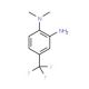N-[2-amino-4-(trifluoromethyl)phenyl]-N,N-dimethylamine (CAS 183251-95-8) - chemical structure image