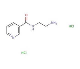 N-(2-Amino-ethyl)-nicotinamidedihydrochloride - chemical structure image
