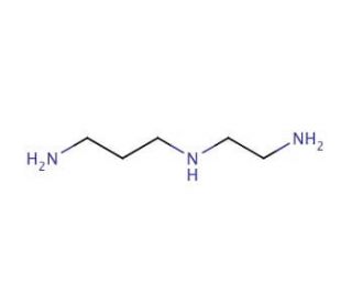 N-(2-Aminoethyl)-1,3-propanediamine (CAS 13531-52-7) - chemical structure image