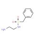 N-(2-aminoethyl)-1-phenylmethanesulfonamide (CAS 190257-50-2) - chemical structure image