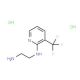 N-(2-aminoethyl)-3-(trifluoromethyl)pyridin-2-amine dihydrochloride - chemical structure image