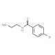 N-(2-aminoethyl)-4-bromobenzamide - chemical structure image