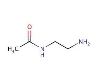 N-(2-Aminoethyl)acetamide (CAS 1001-53-2) - chemical structure image