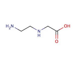 N-(2-Aminoethyl)glycine (CAS 24123-14-6) - chemical structure image