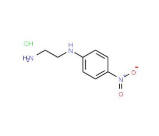 N-(2-aminoethyl)-N-(4-nitrophenyl)amine hydrochloride (CAS 6332-77-0) - chemical structure image