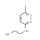 N-(2-Aminoethyl)-N-(6-methylpyridazin-3-yl)amine - chemical structure image