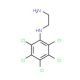 N-(2-Aminoethyl)-N-(pentachlorophenyl)amine - chemical structure image