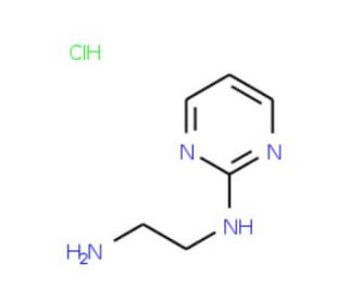 N-(2-aminoethyl)-N-pyrimidin-2-ylamine hydrochloride - chemical structure image