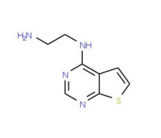 N-(2-aminoethyl)-N-thieno[2,3-d]pyrimidin-4-ylamine (CAS 926212-55-7) - chemical structure image