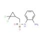 N-(2-aminophenyl)-1-(2,2-dichlorocyclopropyl)methanesulfonamide - chemical structure image