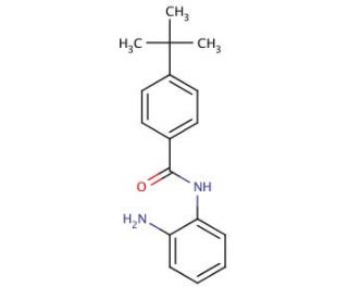 N-(2-aminophenyl)-4-tert-butylbenzamide (CAS 219492-28-1) - chemical structure image