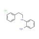 N-(2-aminophenyl)-N-(2-phenylethyl)amine hydrochloride (CAS 41625-94-9) - chemical structure image