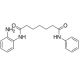 N-(2-Aminophenyl)-N′-phenylheptanediamide (CAS 537034-15-4) - chemical structure image