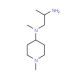 N-(2-aminopropyl)-N-methyl-N-(1-methylpiperidin-4-yl)amine - chemical structure image
