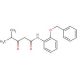 N-2-Benzyloxyphenyl Isobutyrylacetamide (CAS 265989-31-9) - chemical structure image