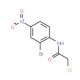 N-(2-Bromo-4-nitro-phenyl)-2-chloro-acetamide - chemical structure image