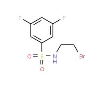 N-(2-Bromo-ethyl)-3,5-difluoro-benzenesulfonamide - chemical structure image