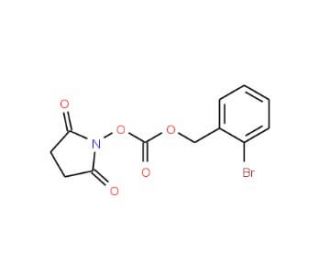 N-(2-Bromobenzyloxycarbonyloxy)succinimide (CAS 128611-93-8) - chemical structure image