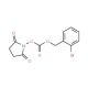 N-(2-Bromobenzyloxycarbonyloxy)succinimide (CAS 128611-93-8) - chemical structure image