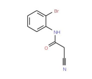 N-(2-bromophenyl)-2-cyanoacetamide - chemical structure image