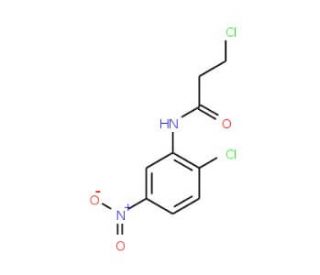 N-(2-Chloro-5-nitrophenyl)-3-chloropropanamide - chemical structure image