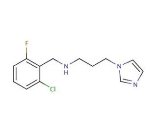 N-(2-chloro-6-fluorobenzyl)-N-[3-(1H-imidazol-1-yl)propyl]amine - chemical structure image