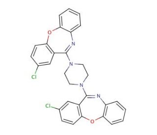 N-2-Chlorobenz-[b,f][1,4]oxazepine-11-yl Amoxapine - chemical structure image