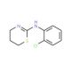 N-(2-chlorophenyl)-5,6-dihydro-4H-1,3-thiazin-2-amine (CAS 27779-16-4) - chemical structure image
