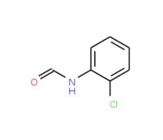 N-(2-Chlorophenyl)formamide (CAS 2596-93-2) - chemical structure image