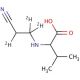 N-(2-Cyanoethyl-(1,1,2-d3)) Valine (CAS 160210-22-0) - chemical structure image