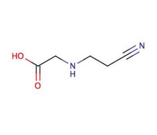N-(2-Cyanoethyl)glycine (CAS 3088-42-4) - chemical structure image