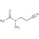 N-(2-Cyanoethyl)-N-methylacetamide - chemical structure image