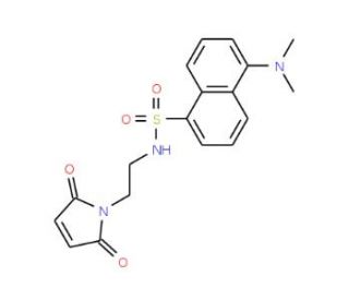 N-[2-(Dansylamino)ethyl]maleimide (CAS 160291-45-2) - chemical structure image