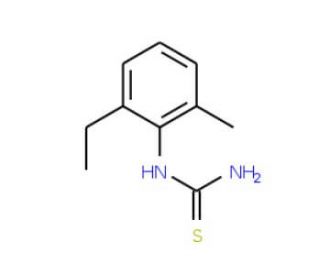 N-(2-ethyl-6-methylphenyl)thiourea - chemical structure image
