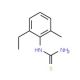 N-(2-ethyl-6-methylphenyl)thiourea - chemical structure image
