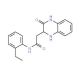 N-(2-Ethyl-phenyl)-2-(3-oxo-1,2,3,4-tetrahydro-quinoxalin-2-yl)-acetamide - chemical structure image