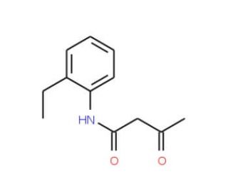 N-(2-ethylphenyl)-3-oxobutanamide - chemical structure image