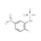 N-(2-Fluoro-5-nitrophenyl)methanesulfonamide (CAS 123343-99-7) - chemical structure image