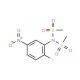 N-(2-Fluoro-5-nitrophenyl)-N-(methylsulfonyl)-methanesulfonamide - chemical structure image