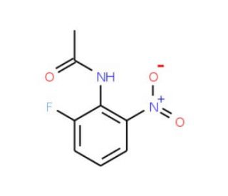 N-(2-Fluoro-6-nitrophenyl)acetamide (CAS 342-52-9) - chemical structure image