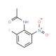 N-(2-Fluoro-6-nitrophenyl)acetamide (CAS 342-52-9) - chemical structure image