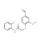 N-(2-Fluoro-phenyl)-2-(4-formyl-2-methoxy-phenoxy)-acetamide - chemical structure image