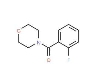 N-(2-Fluorobenzoyl)morpholine (CAS 1978-64-9) - chemical structure image