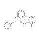 N-(2-Fluorobenzyl)-2-(tetrahydro-2-furanylmethoxy)aniline - chemical structure image