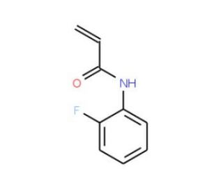 N-(2-fluorophenyl)acrylamide (CAS 519004-34-3) - chemical structure image
