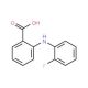 N-(2-Fluorophenyl)anthranilic acid (CAS 54-58-0) - chemical structure image